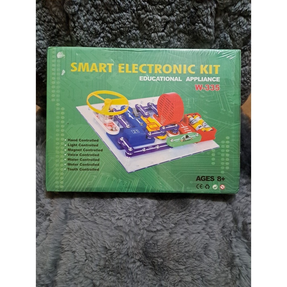 Smart Electronic Kit Educational Appliance W-335 Age 8+‎ New